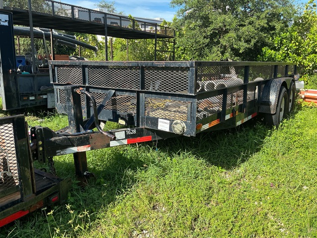 2000 C&W 18 ft T/A Utility Trailer