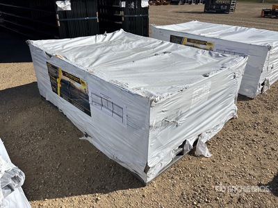 Quantity of (20) 2026 EMC (148FT) 7 ft x 5 ft Wrought Iron 柵 (Unused)