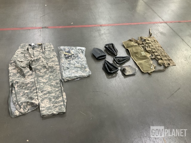 (18) Entrenching Tools, (24) Tactical Assault Panels & Assorted Items