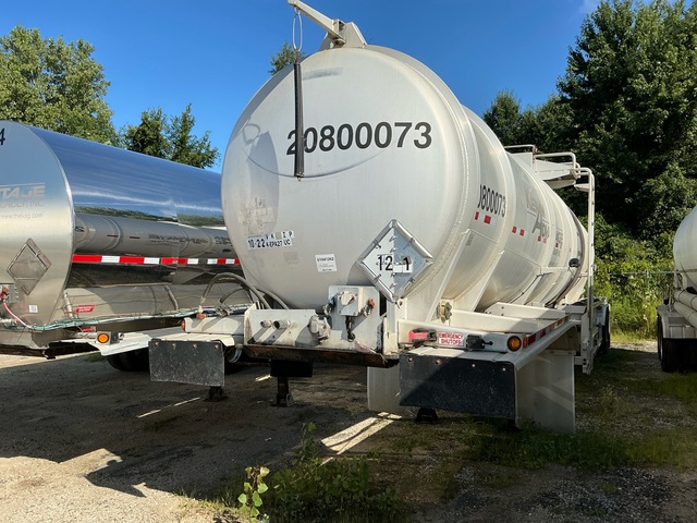2014 Mueller DOT407AL 8400 gal T/A Tanker Trailer