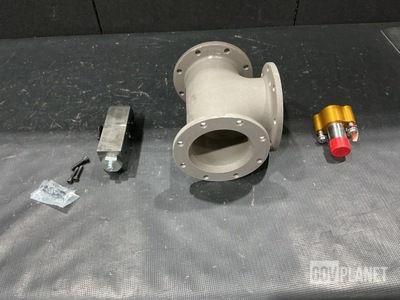 (1) Flow Valve, (10) Tee Fittings, (1) Coupling Assembly & Assorted Items