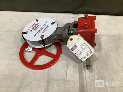 (2) Bray 110NT8RP/G002 Butterfly Valves