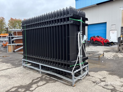 Quantity of (30) 2026 Suihe NF-X-30-4 Powder Coated سياج (Unused)