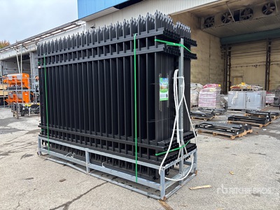 Quantity of (30) 2026 Suihe NF-X-30-4 Powder Coated سياج (Unused)