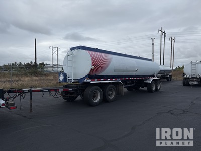 2007 BEALL DOT406AL 7430 gal Quad/A Turntable fuel tanker Przyczepa cysterna