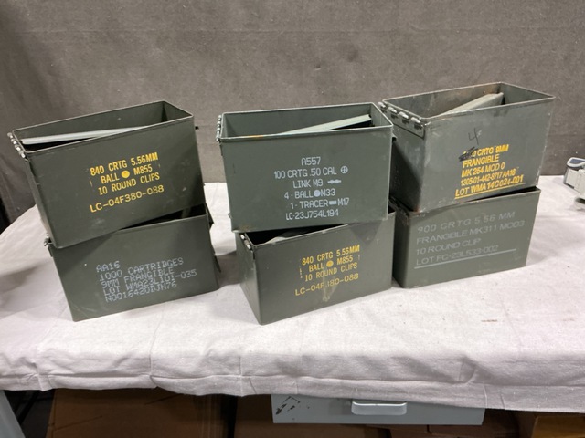 (248) M2A2 Ammo Cans - For 5.56mm