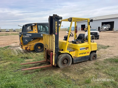 Hyster H50XM Pneumatic Tire Propane Forklift