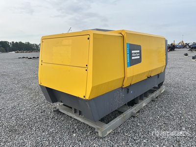 2018 Atlas Copco XAHS317 Skid-Mounted Air Compressor (Inoperable)