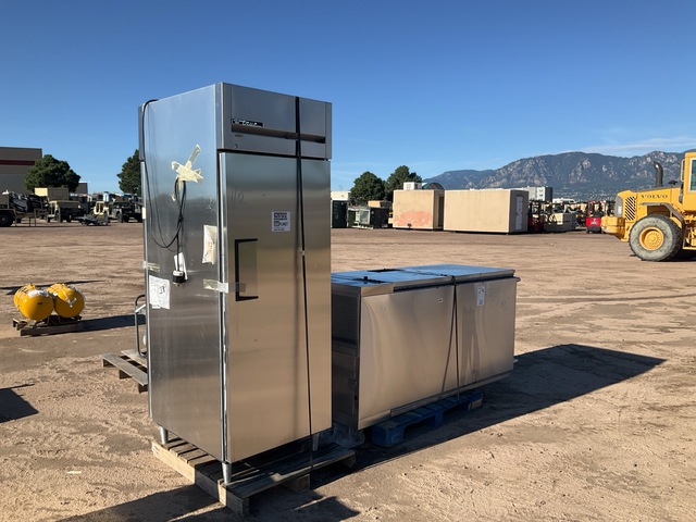 (2) True TA1HPT-1S-1S Heated Cabinets