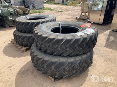 (4) Michelin 14.00R24 Tires