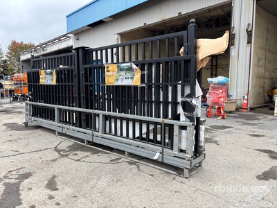 Quantity of (3) 2026 Suihe NFG-20FC-3 20 ft Farm Metal بوابة المدخل (Unused)