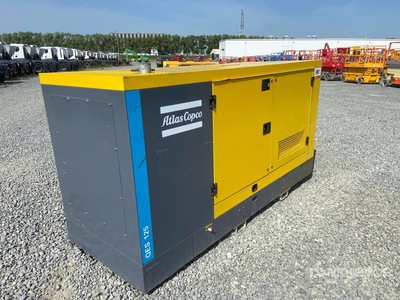 2023 Atlas Copco QES125 125 kVA Skid-Mounted Zestaw prądotwórczy