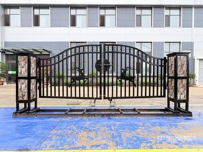 2026 Suihe NFG-20FGP-E02 20 ft Wrought Iron Bi-Parting Driveway Gate (Unused)