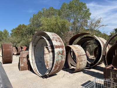 Quantity of Corten Weathering Steel Forms معادن متنوعة