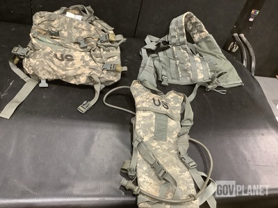 (23) Fighting Load Carriers, (91) Hydration System Carriers & Assorted Items