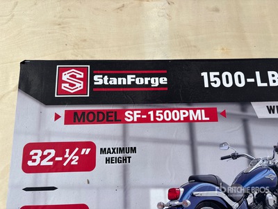 StanForge 1500PML 1500 lbs Motorcycle Lift Varios, tienda, almacen, consumidor (Unused)
