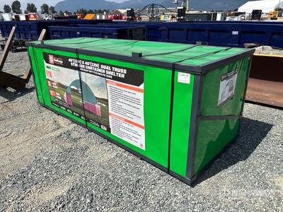 StanForge DT4041C 40 ft x 40 ft Dual Truss Containerunterstand (Unused)