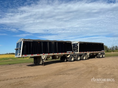 2013 Lode King 30 ft T/A Super B-Train Pup Grain Trailer