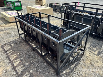 StanForge RG72 72 in Grapple Skid Steer Root Rake (Unused)
