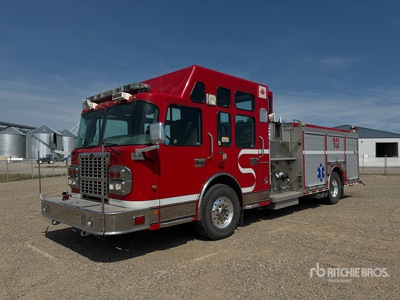 2008 Spartan GA4AL-2142 4x2 Crew Cab Camion à incendie
