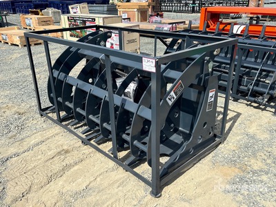 StanForge SRR75 72 in Grapple Skid Steer Root Rake (Unused)