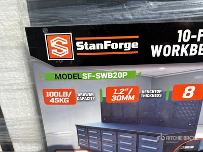 StanForge SWB20P 10 ft Banco de trabajo (Unused)