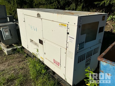 Multiquip Whisperwatt DCA-70SSIU 70 kVA Skid-Mounted Generator Set