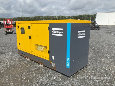 2023 Atlas Copco QES125 125 kVA Skid-Mounted 発電機セット (250-749 kw/310-950 kva)