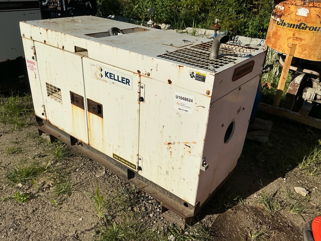 2007 Multiquip Whisperwatt DCA-25SSIU2 20 kW Skid-Mounted Generator Set
