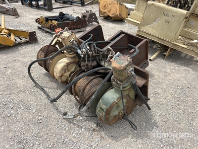 Quantity of (2) Hydraulic Braden Truck Winch's