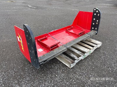 2016 AgriMetal 6-10B Hydraulic Reversing Snow Plow - Fits Skid Steer Loader (Unused)