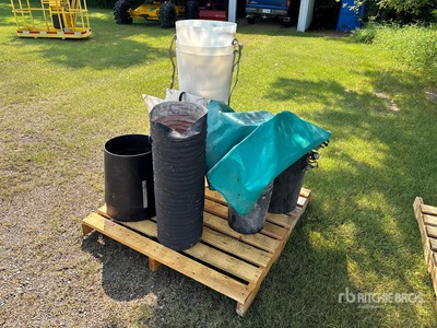 Quantity of (6) Poly Grain Auger Spouts