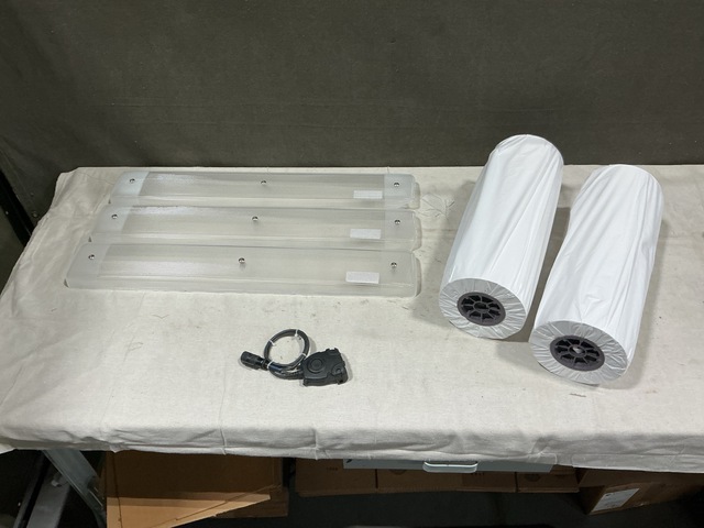 (1) Push-to-Talk Adapter, (10) Lighting Fixture Windows & Assorted Items (1) Push-to-Talk Adapter, (10) Lighting Fixture Windows & Assorted Items