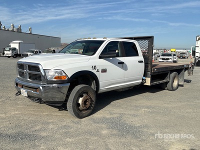 2011 Dodge Ram 5500 6x2 Stakebed Flatbed Truck