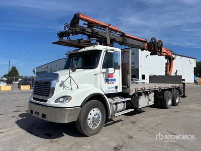 2007 Terex 290.2 E-A5 5200 kg Knuckle Boom on 2007 Freightliner Columbia 112 6x4 Camión Grúa