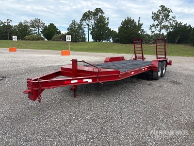 2014 L & J Supply 25 ft T/A Plant Trailer