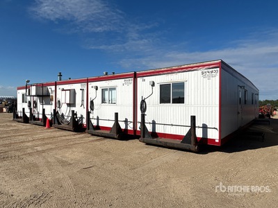 1998 Shanco 5 Unit Skid-Mounted Transportierbare Lager