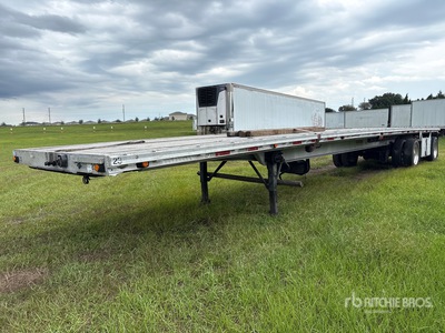 1993 Ravens 48 ft Spread Axle Przyczepa płaska