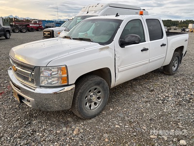 2012 Chevrolet Silverado 1500 4x4 Crew Cab Pickup