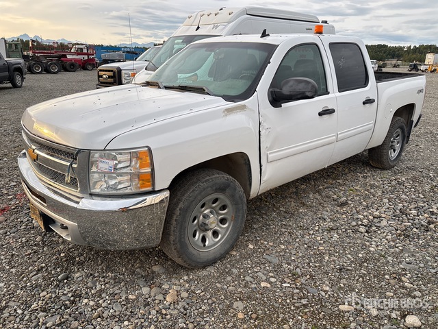2012 Chevrolet Silverado 1500 4x4 Crew Cab Pickup