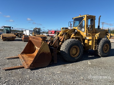 1990 Cat 966C Chargeuse sur pneus