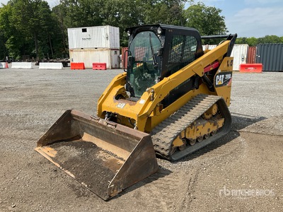 2017 Cat 289D Two-Speed Chargeuse sur rails compacte