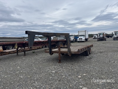 2000 Custom Built T/A Gooseneck Utility Trailer
