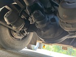 Underbody with Rear Axle