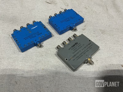 (3) Narda 312162-001 Radio Frequency Power Dividers
