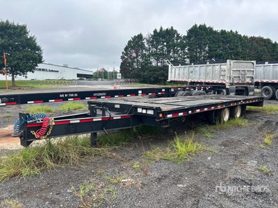2007 Trail King TKT40LP 28 ft T/A Tilt Deck Trailer