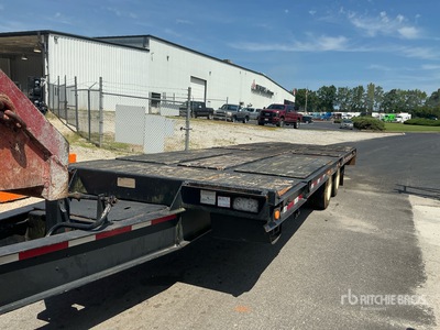 2007 Trail King TKT40LP Plataforma Basculante
