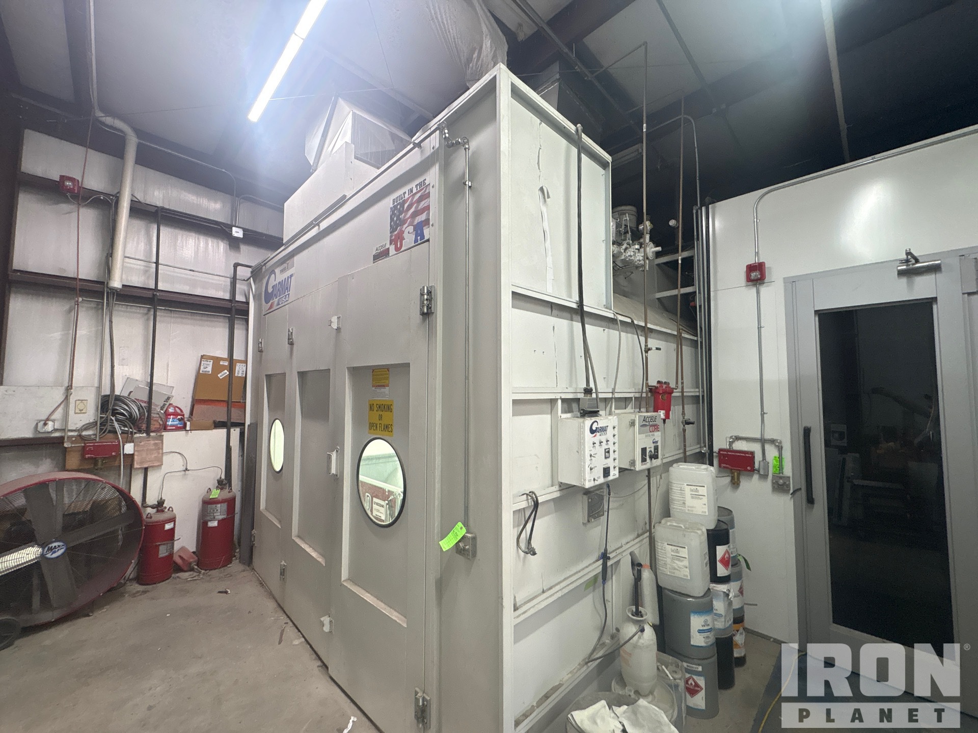 Garmat USA Tier 1 Pitless Downdraft Automotive Paint Booth
