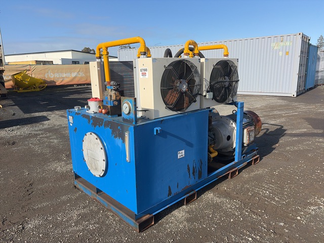 2018 VKM1000L-Z55KW-2P Electric Skid-Mounted Hydraulic Power Pack