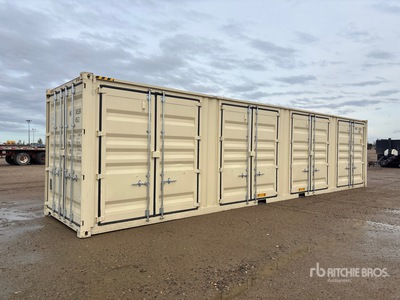 2025 40 ft High Cube Multi-Door Storage Container